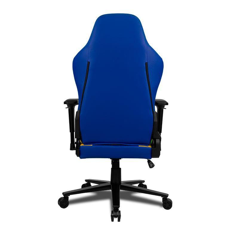 Cadeira Gamer Delux Copa do Mundo Catar DX-3000 BRLX Brasil, Azul